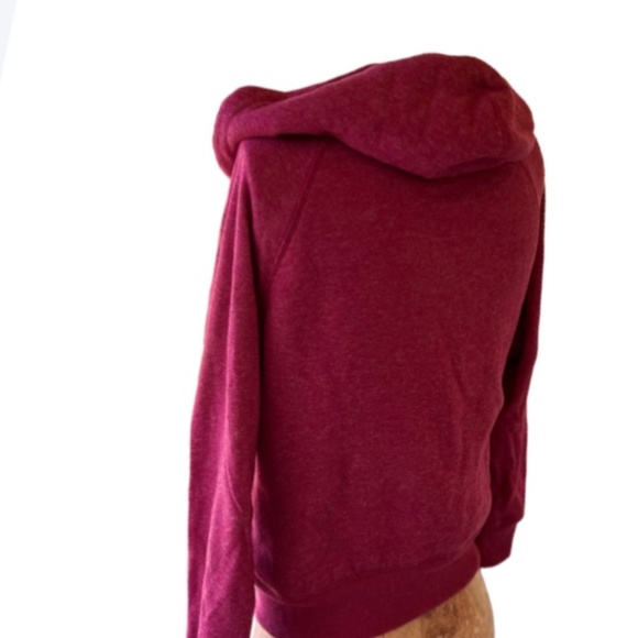 Bright Pink Zip Through Hoodie - Picture 2 of 8